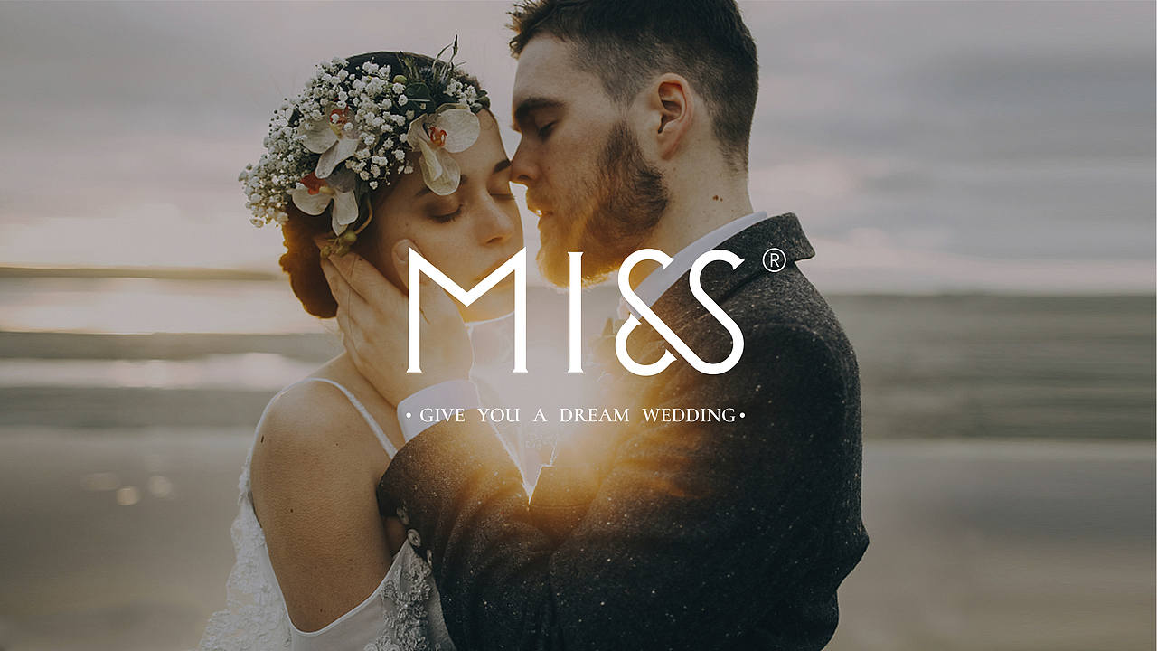 miss 婚纱摄影logo设计