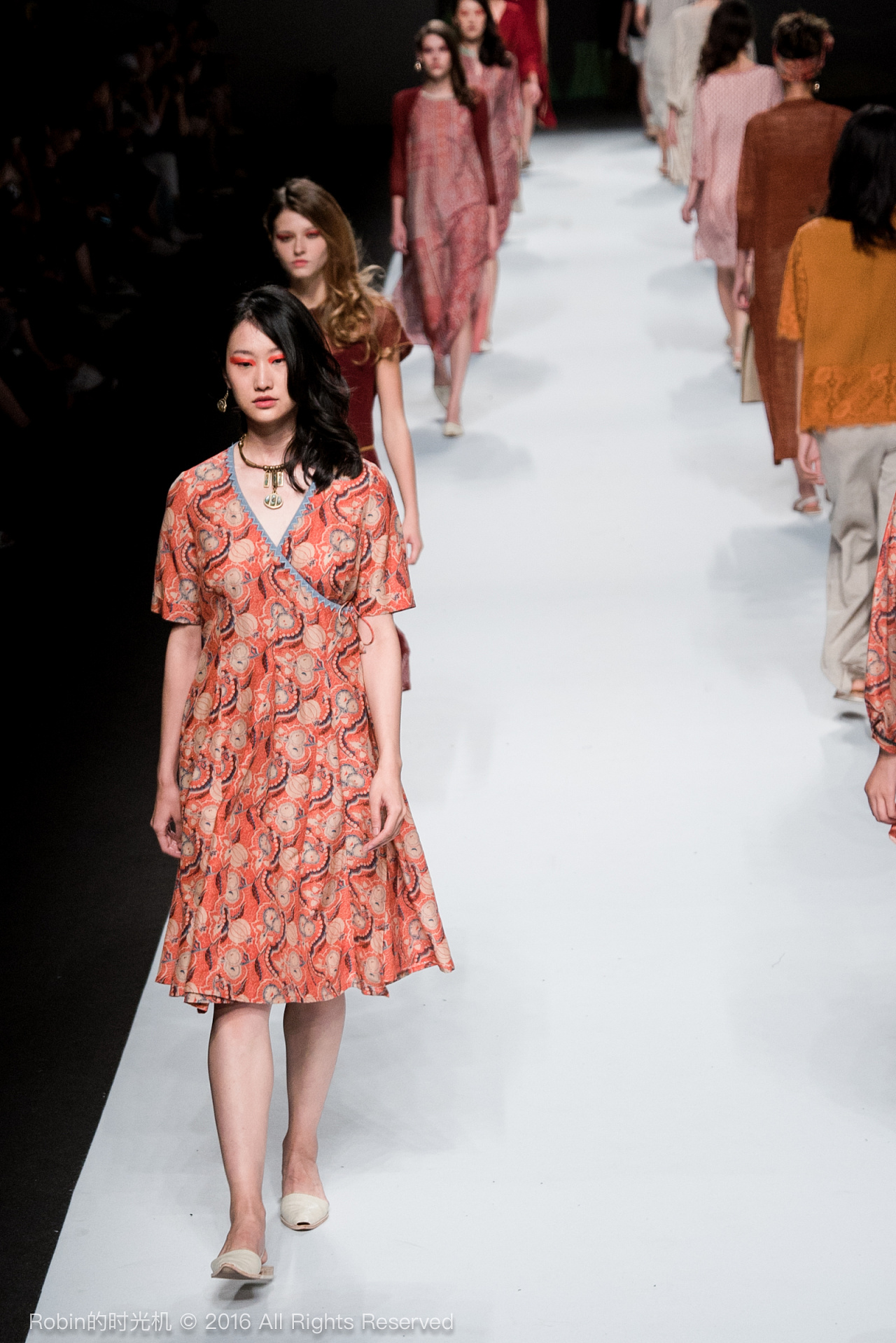 秀场直击 | 2017上海时装周ss品牌秀之tina gia模特返场