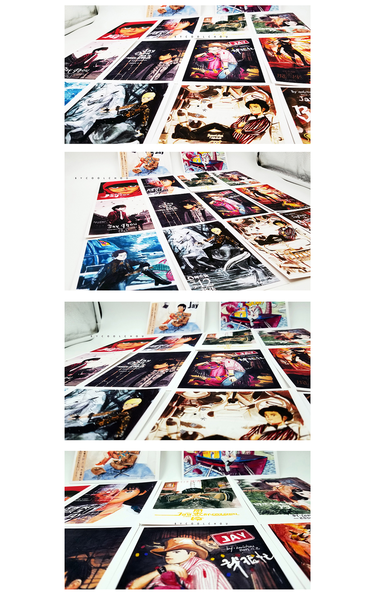 周杰伦14张卡通专辑封面X拇指光盘