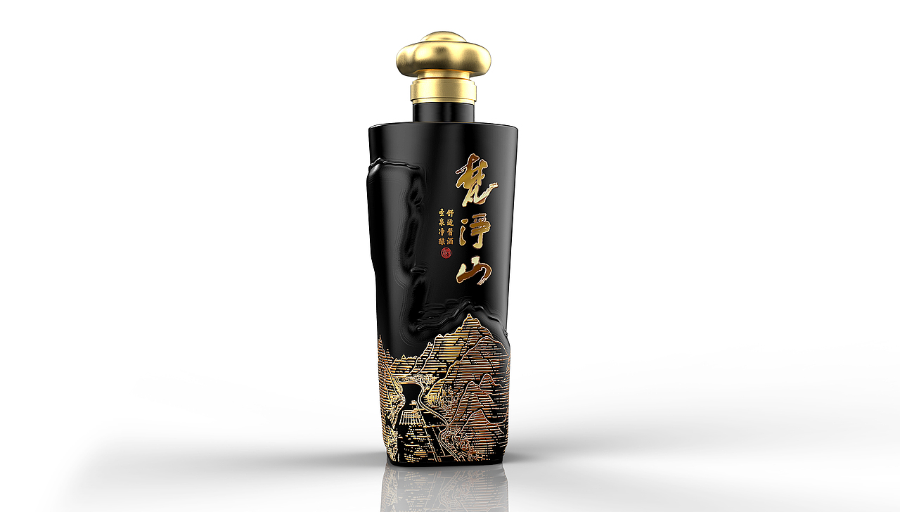 梵净山 瓶子设计（图ZMjI4MTQxODk2） - 包装 - 站酷设计师肖啦个波原创素材 - 站酷ZCOOL