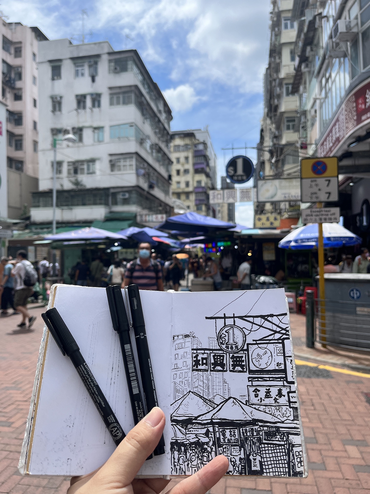 2022-2023香港&澳门速写行（图ZMzUxNzU2Mjgw） - 绘画 - 站酷设计师HSChen原创素材 - 站酷ZCOOL