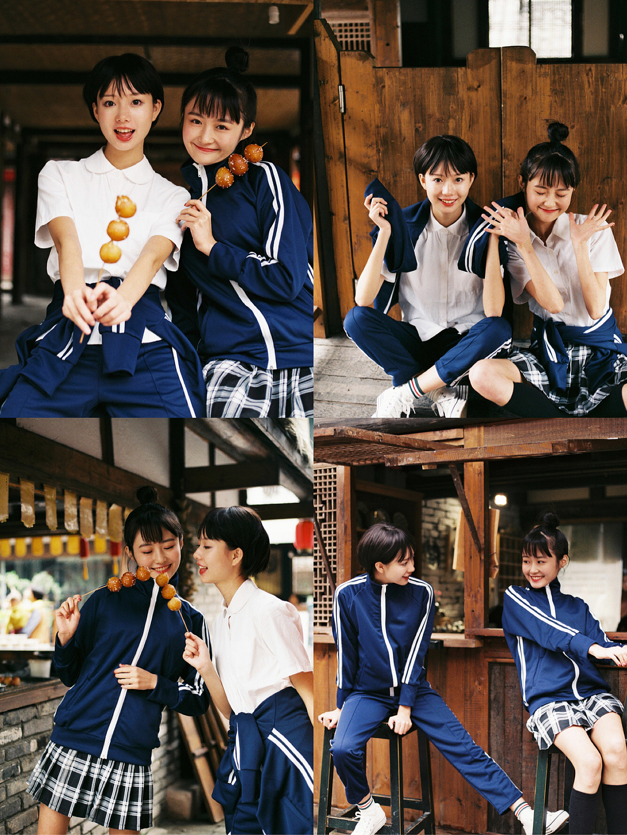 我们一个像夏天一个像秋天👭闺蜜写真合集（图ZMjUxMzU5MTQw） - 人像摄影 - 站酷设计师白兔糖写真馆原创素材 - 站酷ZCOOL