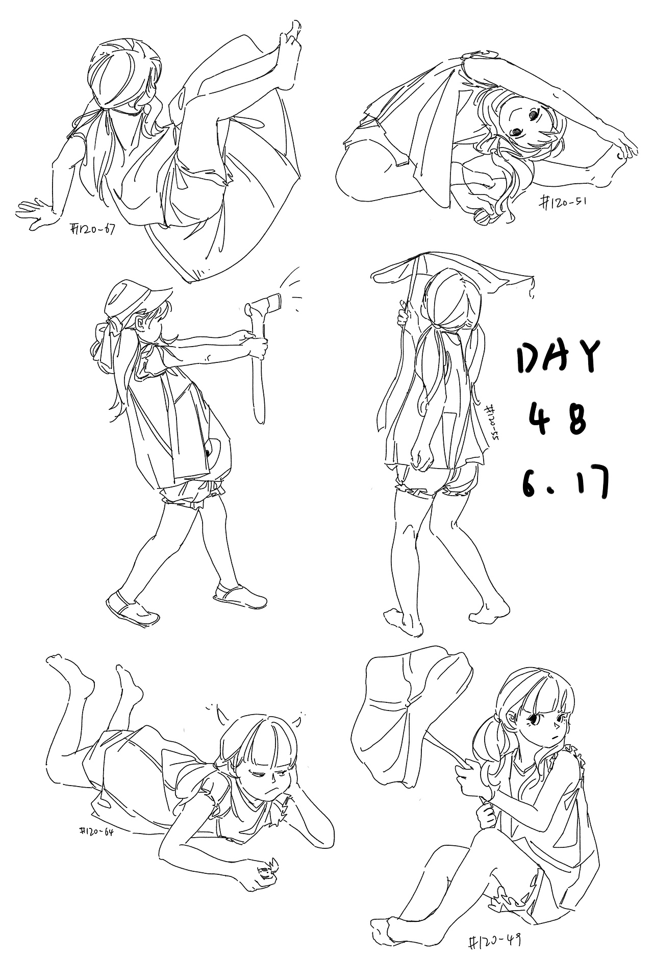 #速写60天挑战赛# day48@速写班长（图ZMzA1NDY1Nzgw） - 创作习作 - 站酷设计师MASAKIII233原创素材 - 站酷ZCOOL