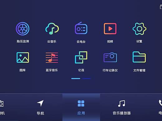 汽車導(dǎo)航項目（個人主頁-ZNDE2MjkxMTY=） - 軟件界面 - 站酷設(shè)計師汪球球原創(chuàng)素材 - 站酷ZCOOL