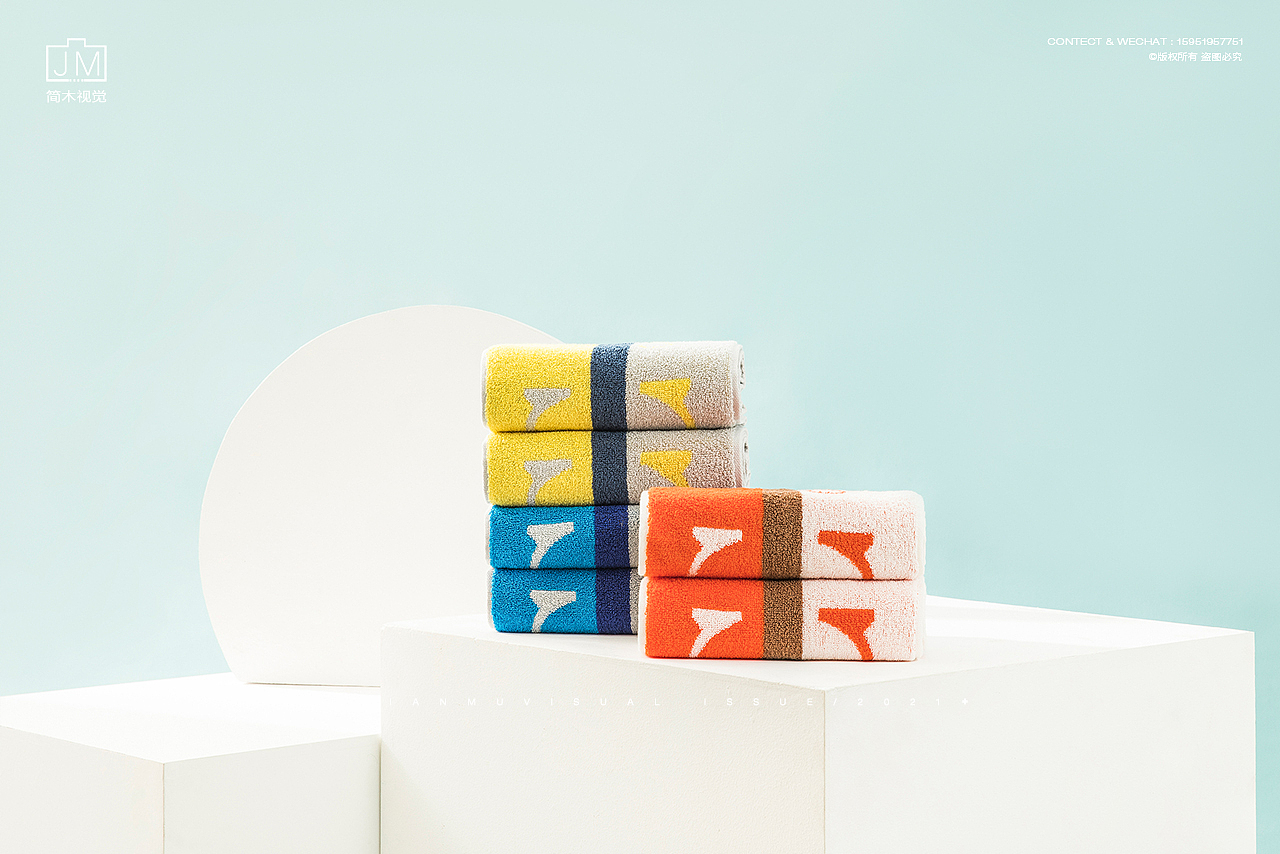 康尔馨 ×『运动巾』 | 毛巾浴巾童巾方巾 静物产品摄影