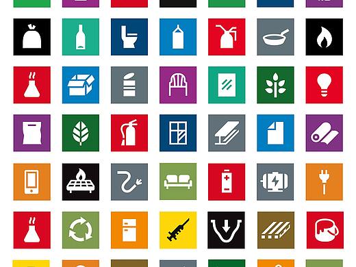 挪威国家回收图标设计｜Goods&Heyday出品