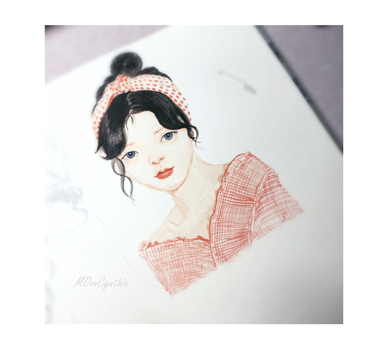 参照网络照片创作