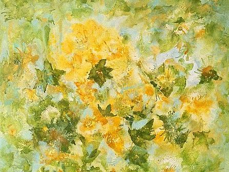 《繁花忆梦》系列   布面油画   60*60cm