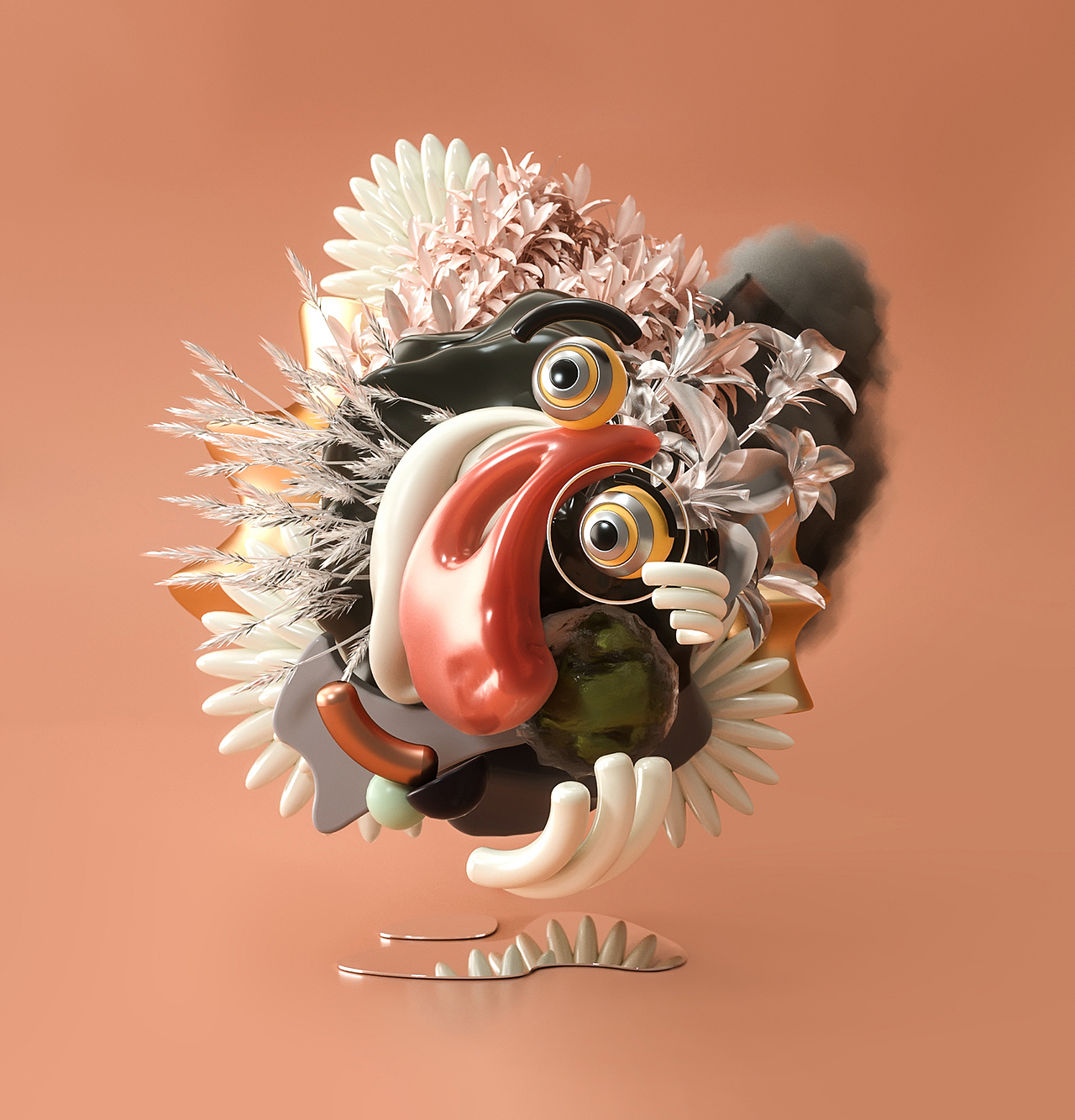 4-5月C4D作品（图ZMTYwODIwMDMy） - 场景 - 站酷设计师皮卡丘cici原创素材 - 站酷ZCOOL