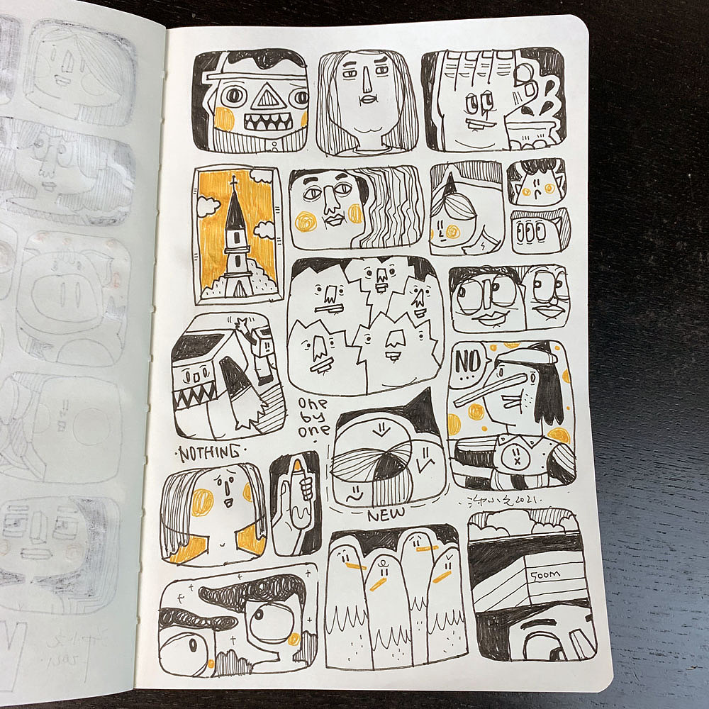 原创手绘插画元素集锦