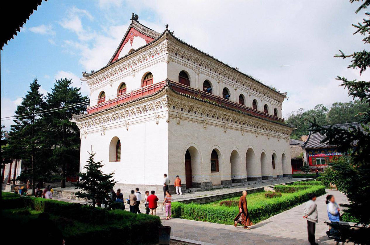 山西五台山显通寺无量殿乐高版