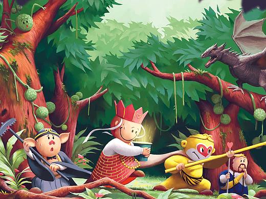 包装插画设计（个人主页-ZNDY4NzA3OTI=） - 商业插画 - 站酷设计师大小王哈哈原创素材 - 站酷ZCOOL