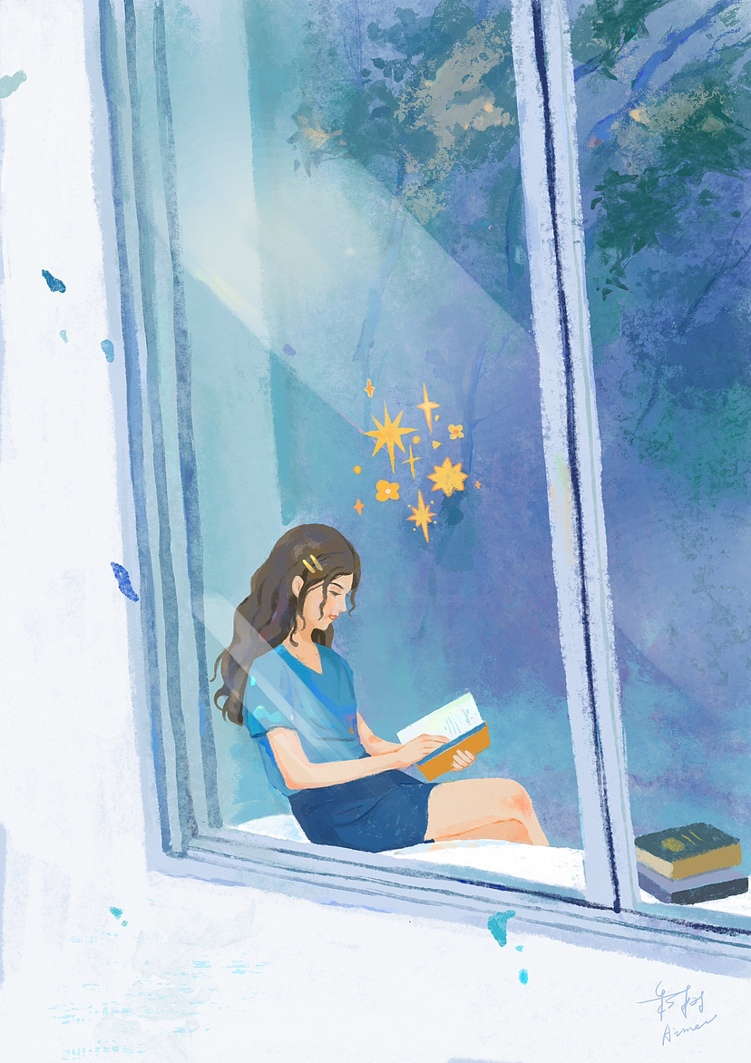 原创插画 |一些美好生活场景（图ZMzM5Mjc1MjU2） - 商业插画 - 站酷设计师彩树Aimee原创素材 - 站酷ZCOOL