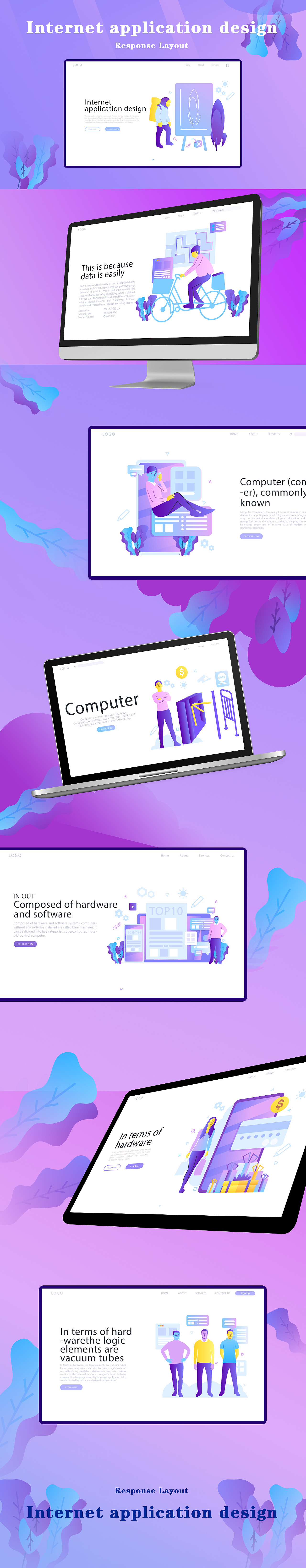Internet application design（图ZMjAwOTkxMjQ4） - 其他UI - 站酷设计师白鲨ABCD原创素材 - 站酷ZCOOL