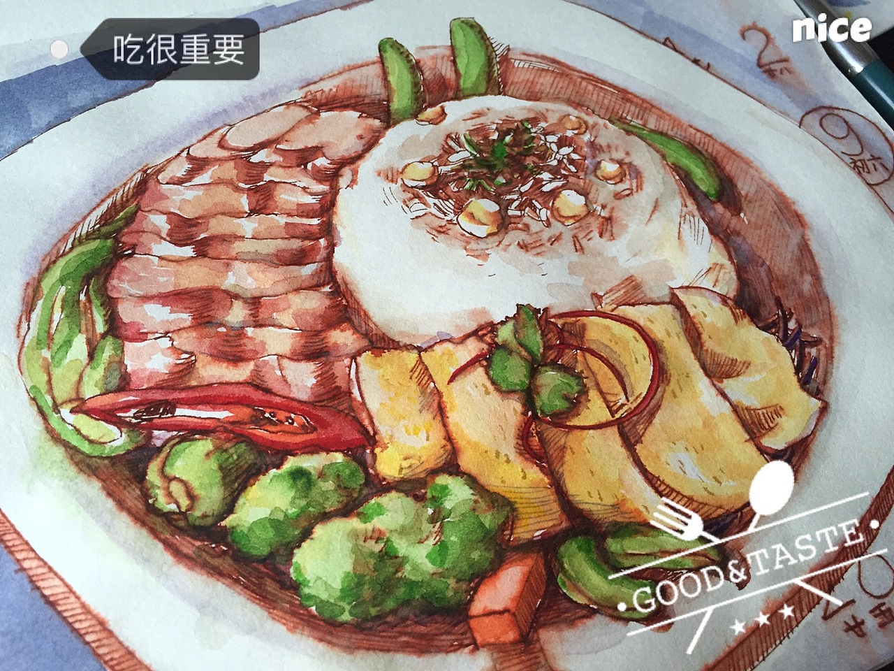 最近对美食感兴趣…