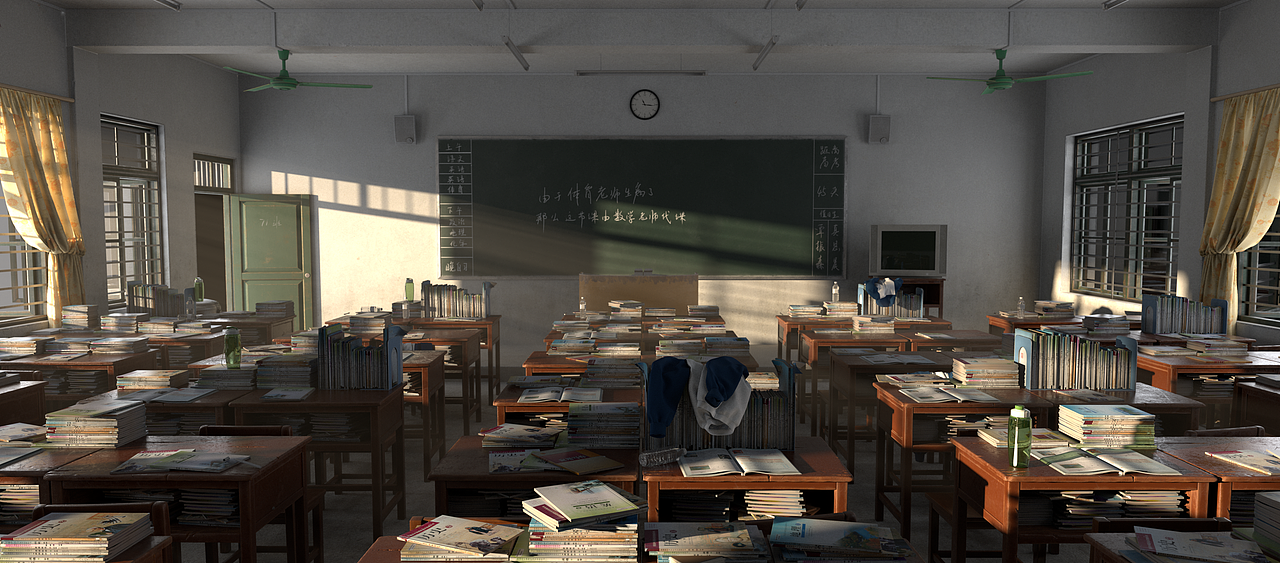 回忆旧时光系列一高中教室篇