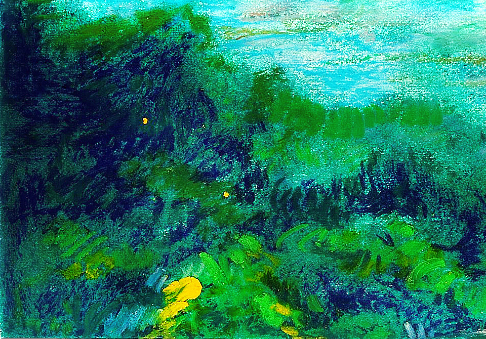 山雾缭绕（图ZMTMyOTE0MzUy） - 绘画 - 站酷设计师阿庆手绘原创素材 - 站酷ZCOOL