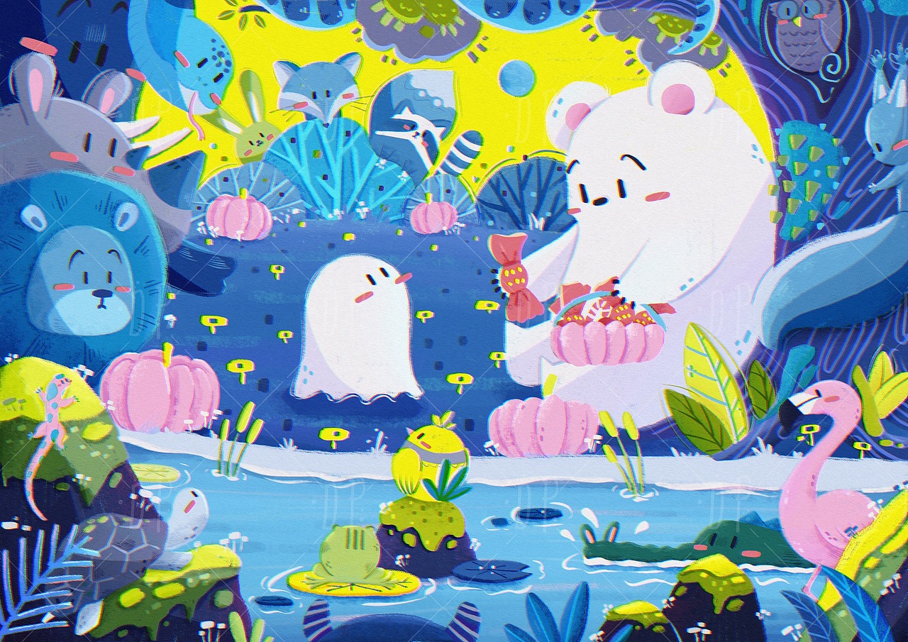 2021儿童插画作品合集