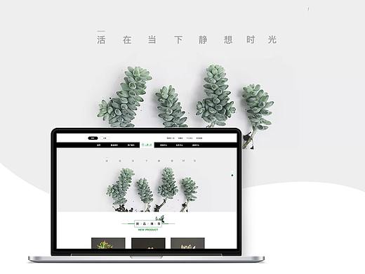 一群绿色的小可爱-电商