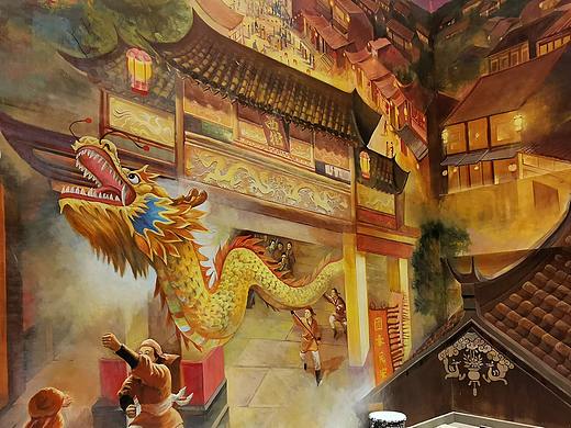 泉州美食城墙绘创作