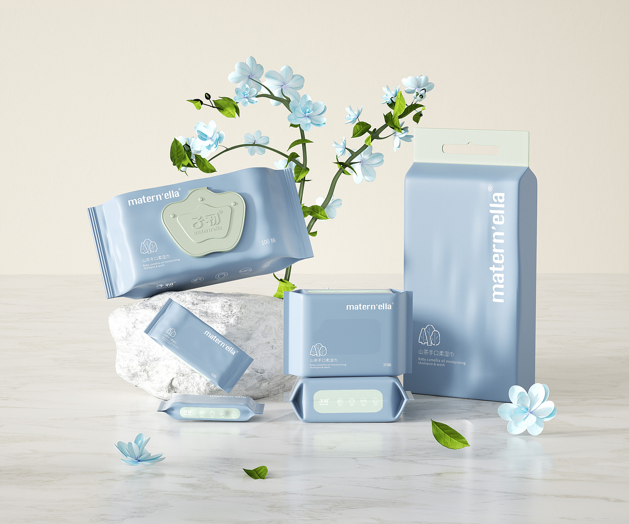 护肤品 湿巾包装 包装设计 化妆品（图ZMjc2Njg4ODA4） - 包装 - 站酷设计师kimjack008原创素材 - 站酷ZCOOL