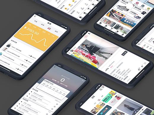 JOYFUN 潮装app设计（UI）（个人主页-ZNDQ1OTY4NjQ=） - APP界面 - 站酷设计师m1n9zZ原创素材 - 站酷ZCOOL