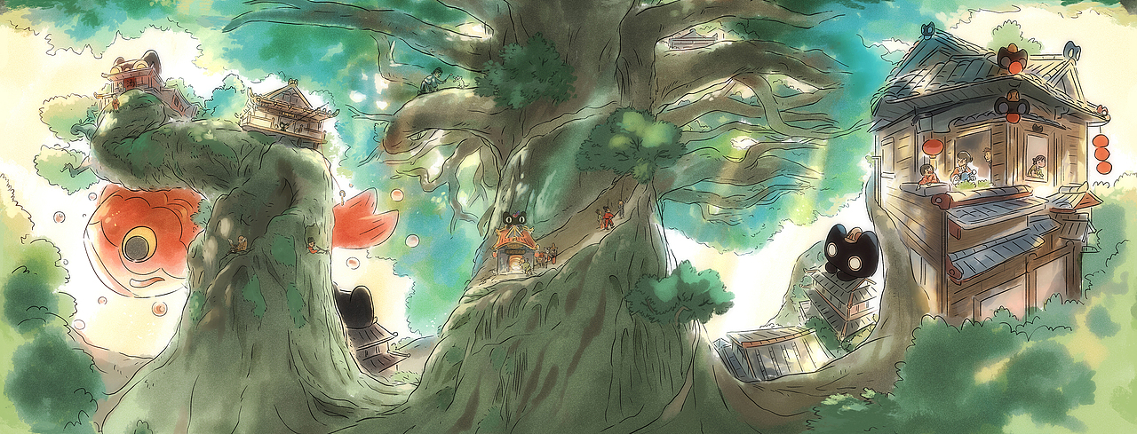 再战全景图|动漫|其他动漫|布袋动画_原创作品-站酷zcool