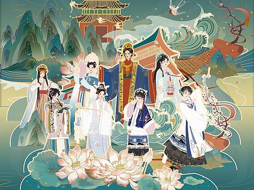 【国风大赏礼盒设计】-七月夕包装设计