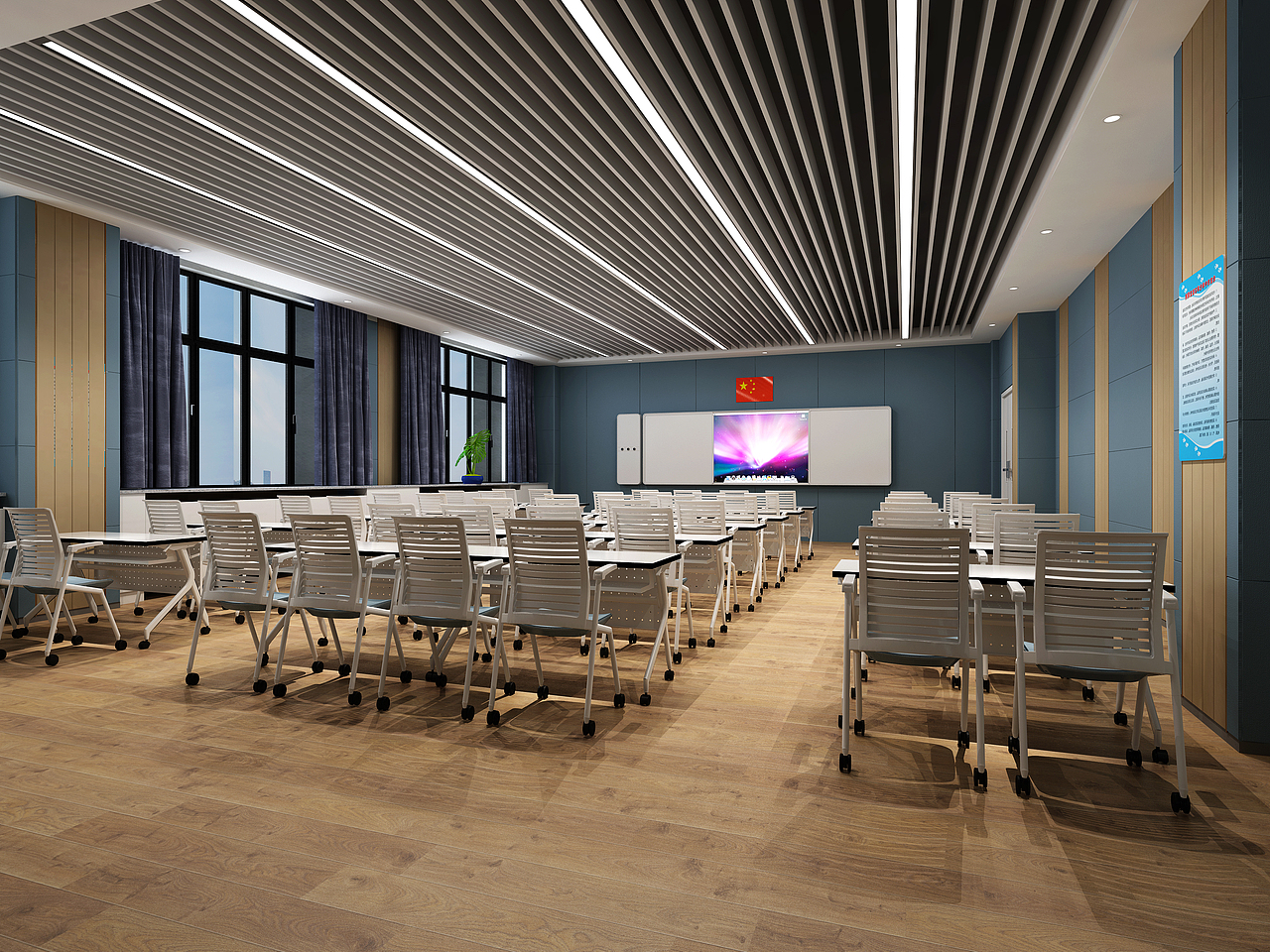 山西大学东山校区-智慧教室|空间|商业空间设计|沅景设计工作室