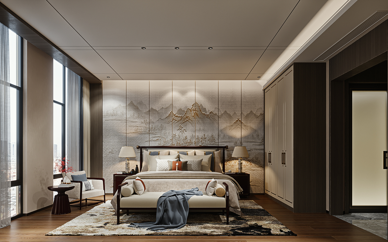 2020年渲染作品（图ZMjM0OTU3NTEy） - 家装设计 - 站酷设计师大师一号壹哥原创素材 - 站酷ZCOOL