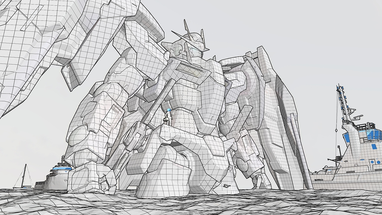 00高达七剑形态