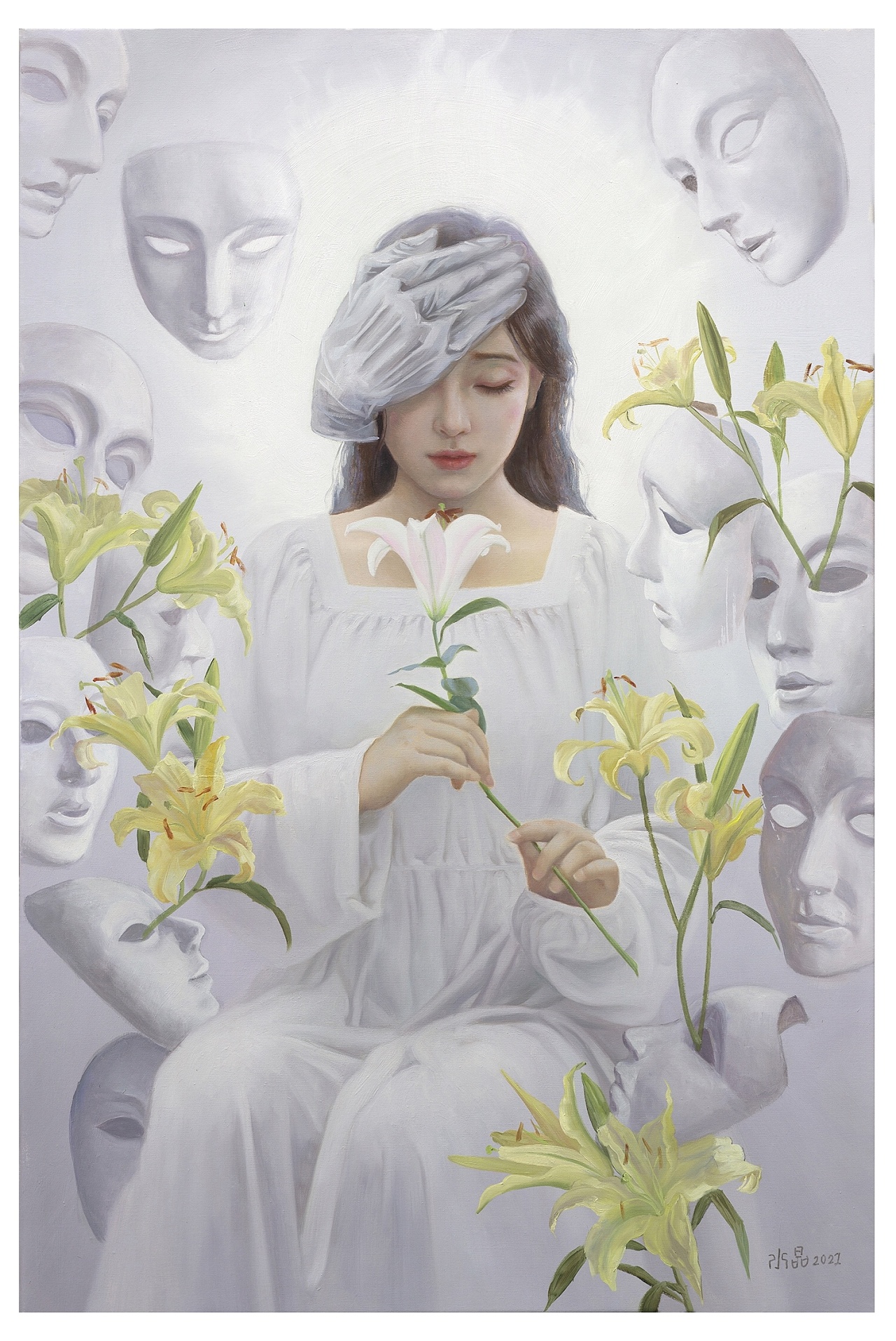 何水晶作品《浮生》