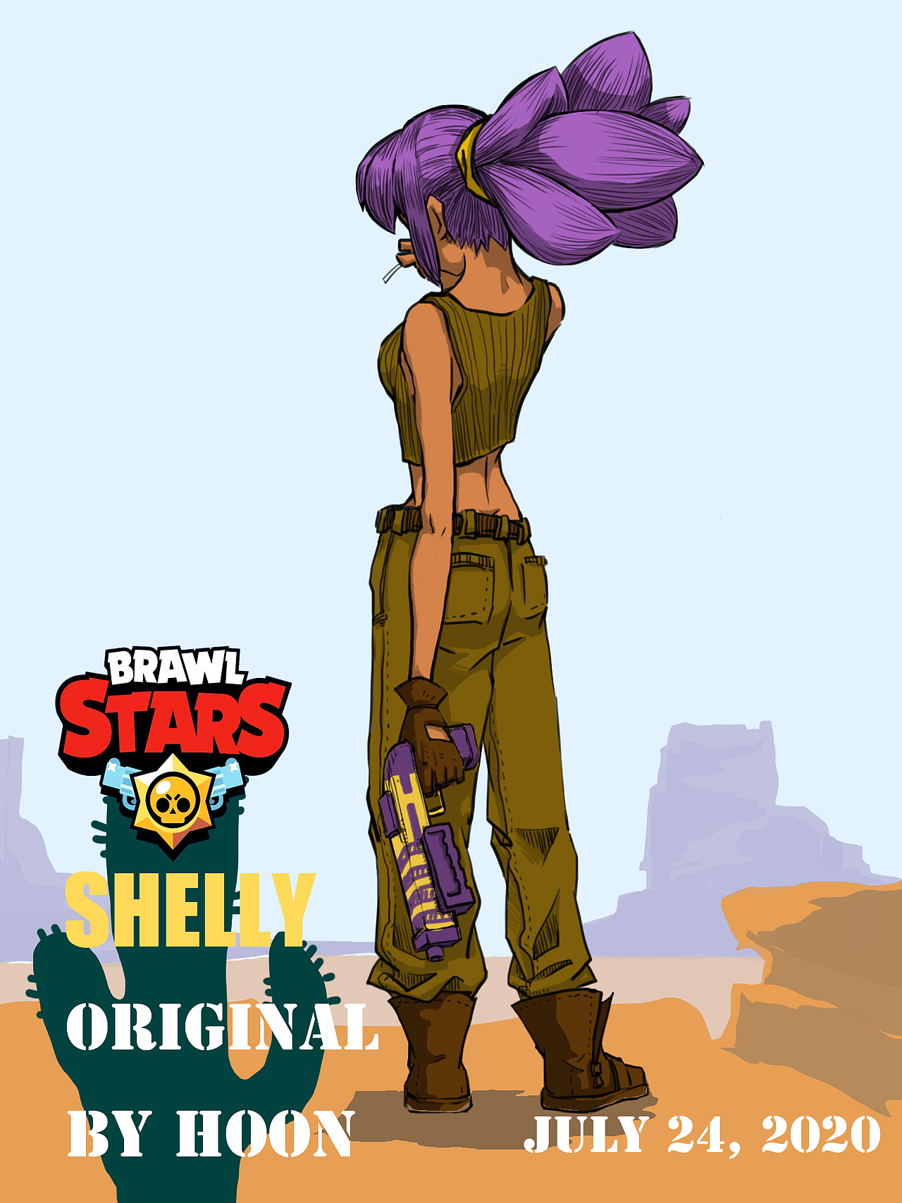 荒野乱斗-教官雪莉#同人#荒野乱斗