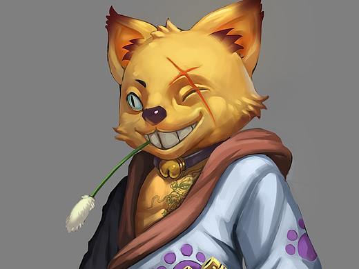 古风猫系列设计