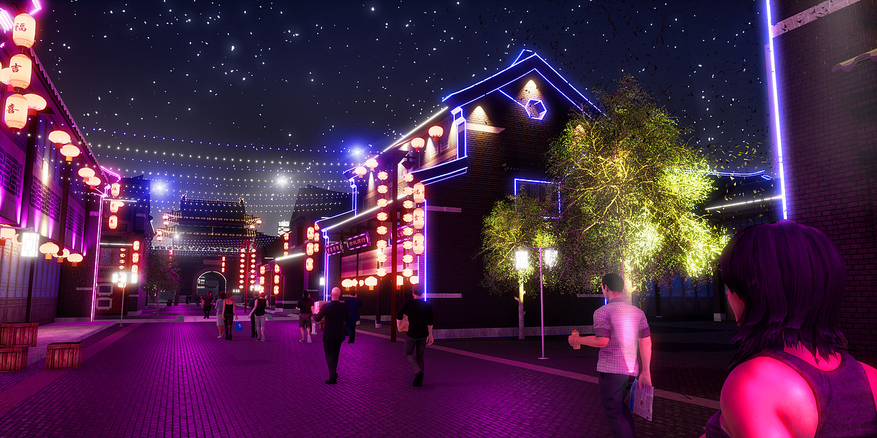 古镇灯饰（图ZMTQ3MjQ1ODEy） - 其他三维 - 站酷设计师让驱散飞一会原创素材 - 站酷ZCOOL