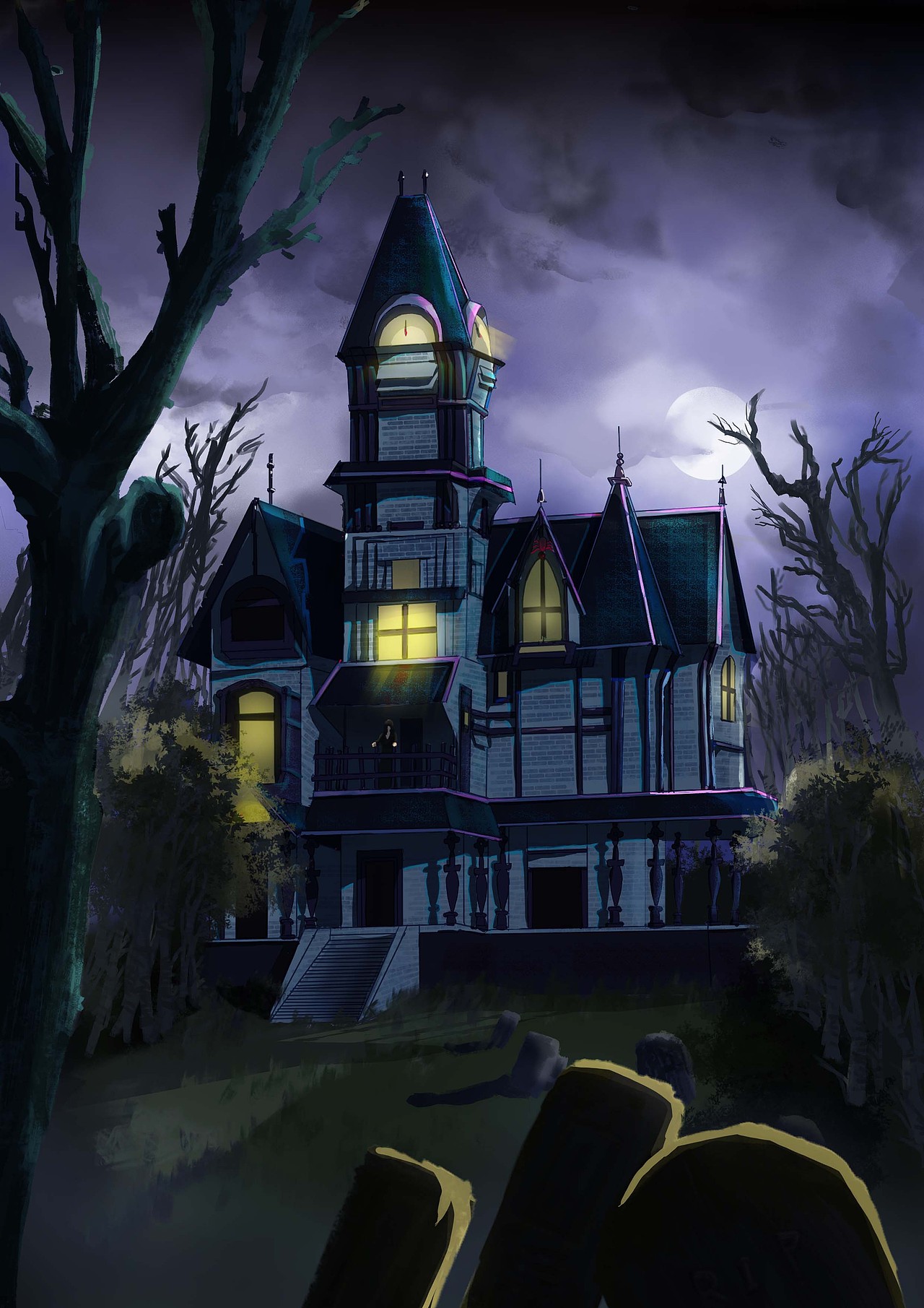 哥特建筑|插画|艺术插画|ritace1_临摹作品-站酷(zcool)