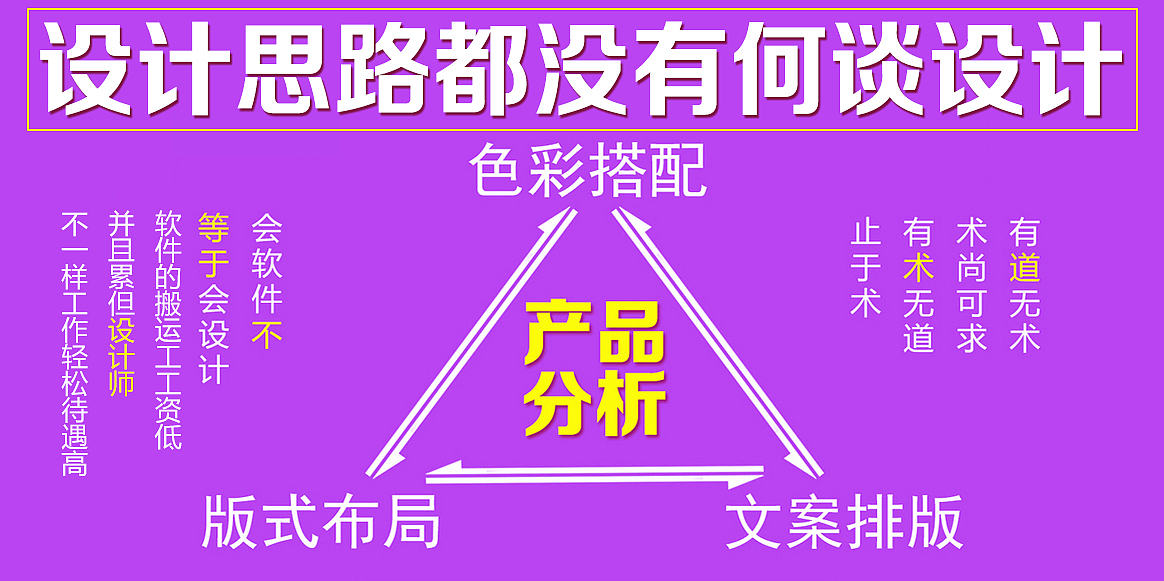 一招提升你是设计、电商美工ps教程色彩搭配、文案排版、版式布局、产品分析、（视频教程）（图ZNzQyNDM1MzY=） - 海报 - 站酷设计师孔繁飞原创素材 - 站酷ZCOOL