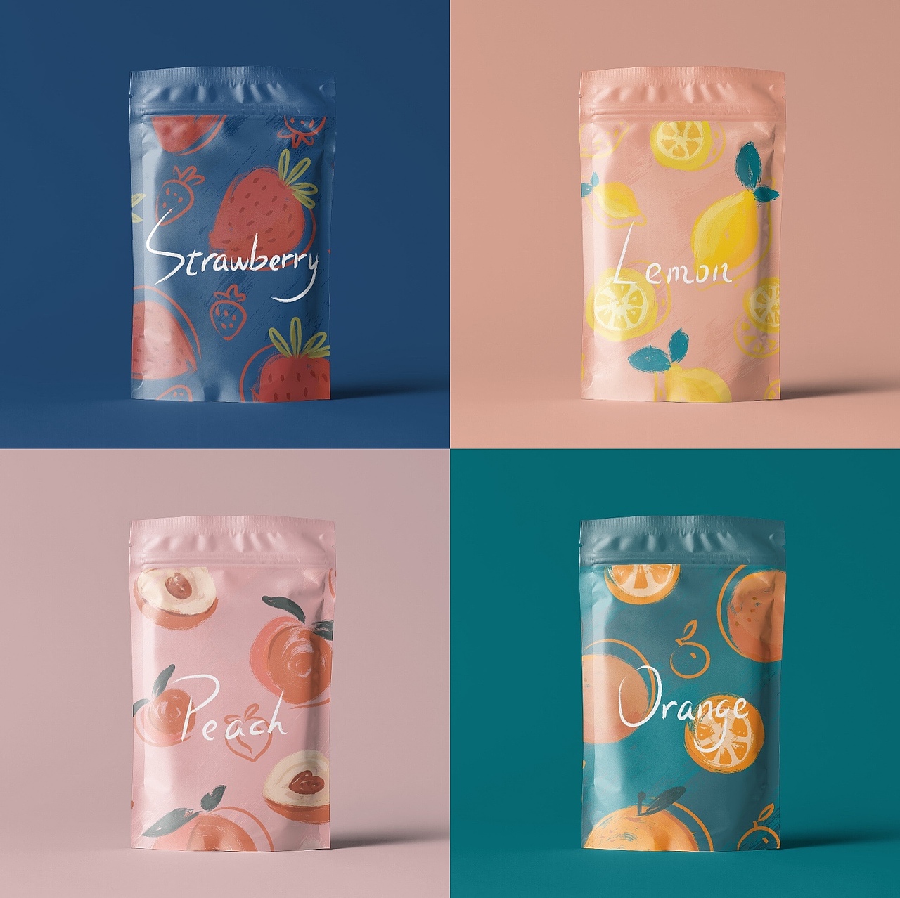 水果包装设计（图ZMjI4NDI1ODg4） - 商业插画 - 站酷设计师官凤梨原创素材 - 站酷ZCOOL