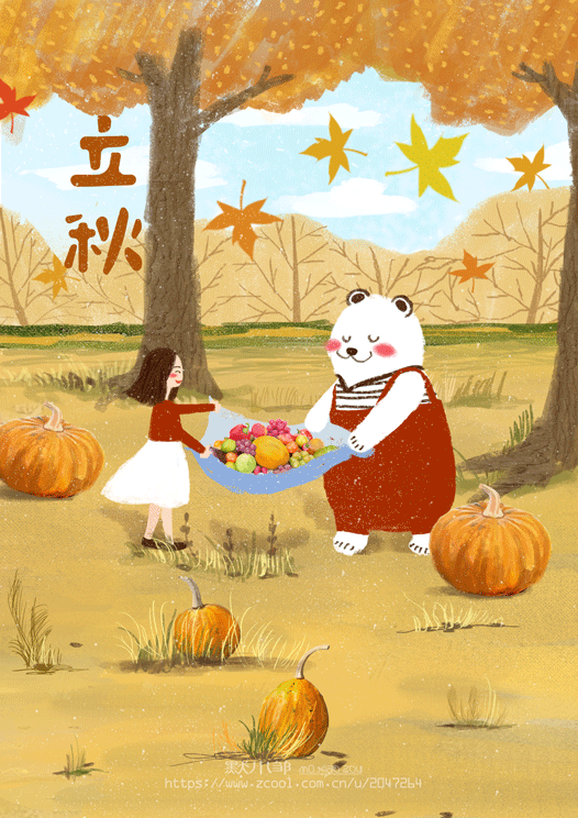 24节气（图ZMTk4Mjc4NzQ0） - 儿童插画 - 站酷设计师默小邹原创素材 - 站酷ZCOOL