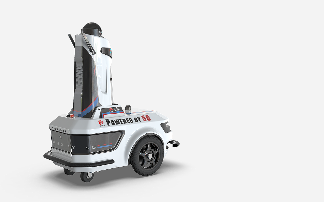 华为园区智能巡检机器人（图ZMTk5MjQ2ODky） - 其他工业/产品 - 站酷设计师楠杉leo原创素材 - 站酷ZCOOL