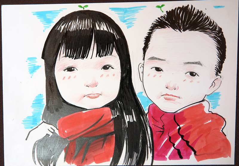 春哥手绘风格画像（二）（图ZMjI1MjYyNTI=） - 单幅漫画 - 站酷设计师画画的春哥原创素材 - 站酷ZCOOL