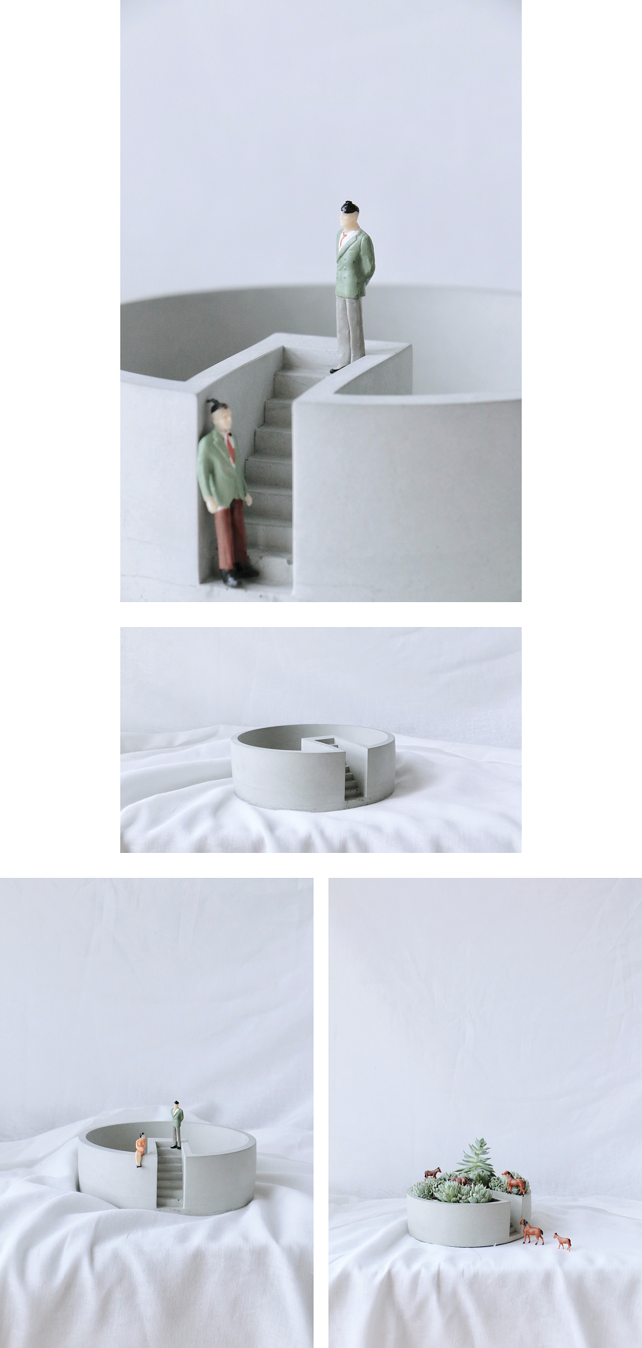 WOODSTONE | 水泥花器（图ZMTI3Mjk1MjM2） - 生活用品 - 站酷设计师鲍彬彬原创素材 - 站酷ZCOOL
