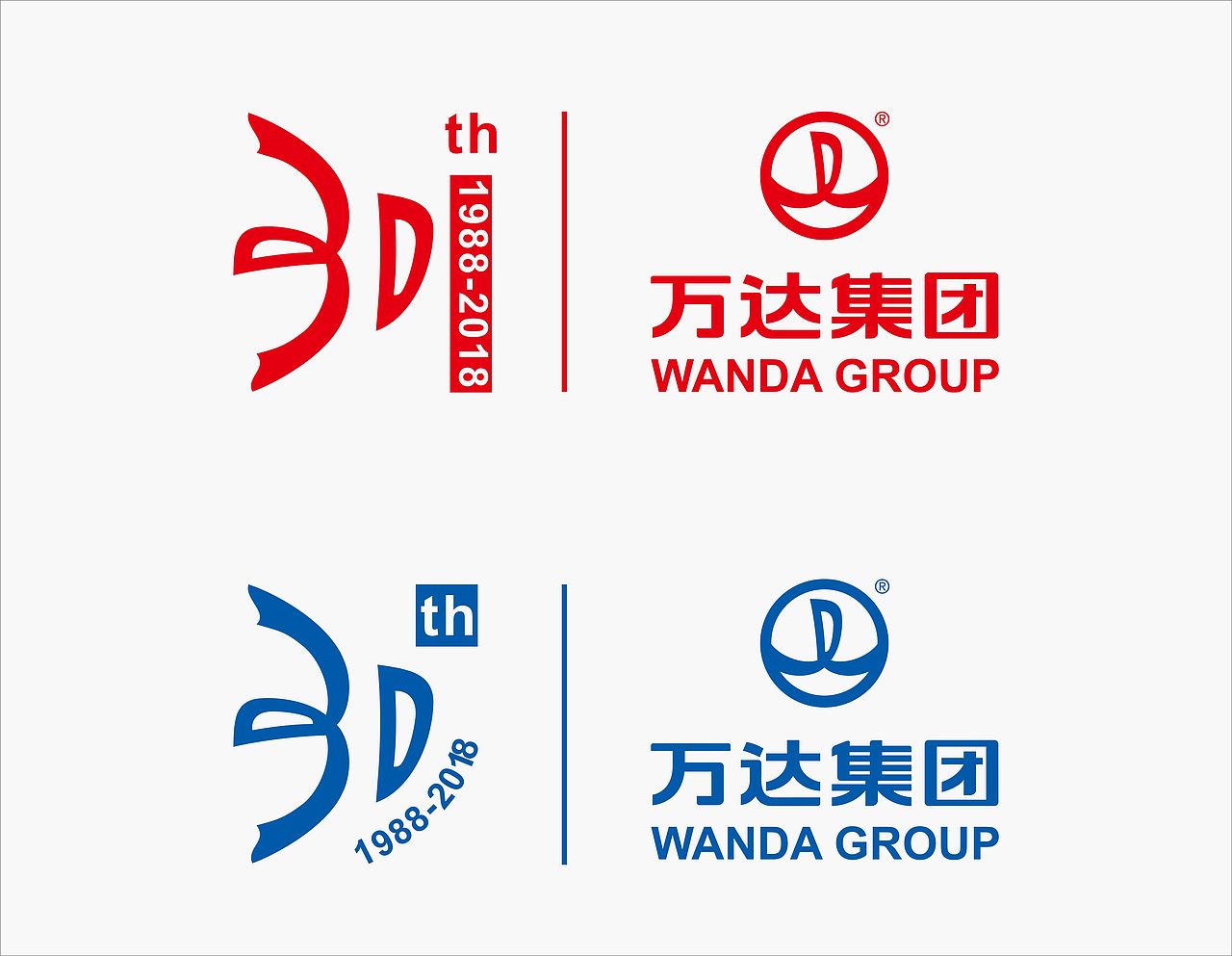 万达三十周年《聚与变》（图ZNTE3ODUyNzY=） - Logo - 站酷设计师HUYI1989原创素材 - 站酷ZCOOL