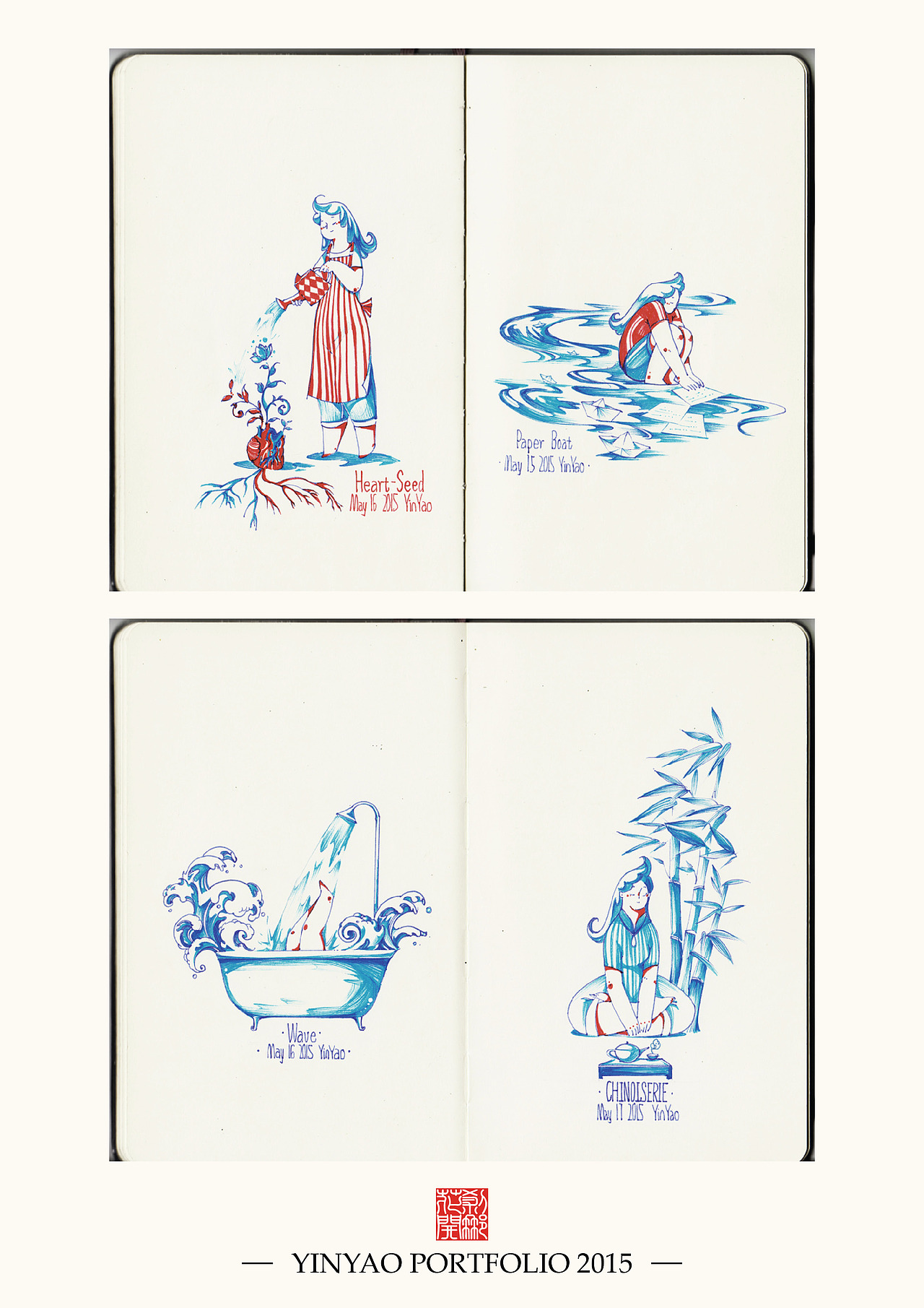 【YY的运行轨迹】2015作品合集(图ZNDA2OTMyODg=) - 艺术插画 - 站酷设计师殷尧原创素材 - 站酷ZCOOL