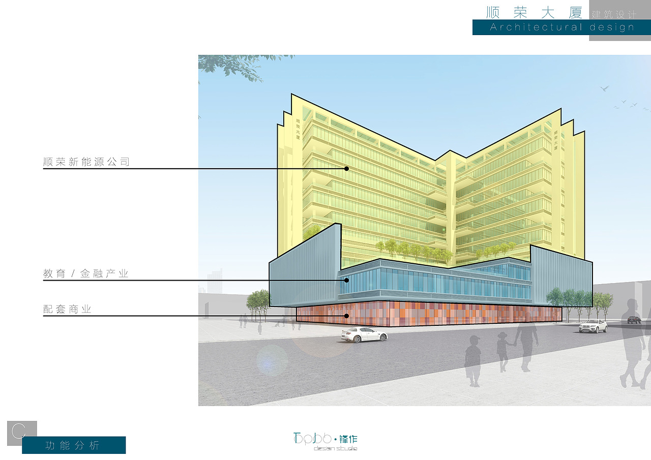 顺荣大厦建筑设计概念方案