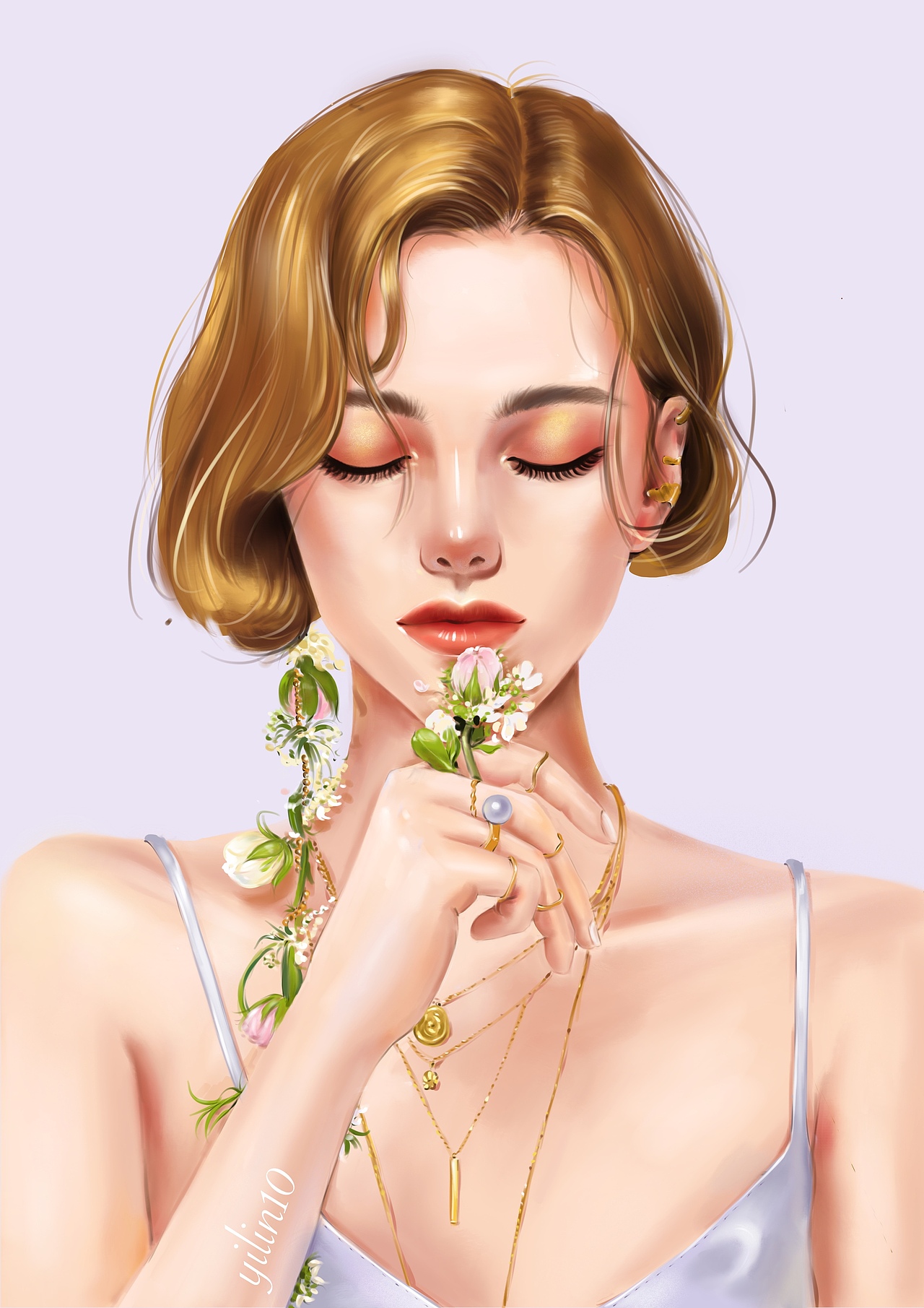 服装设计-procreate插画（图ZMjAyMTczNzQ4） - 艺术插画 - 站酷设计师零一手绘原创素材 - 站酷ZCOOL