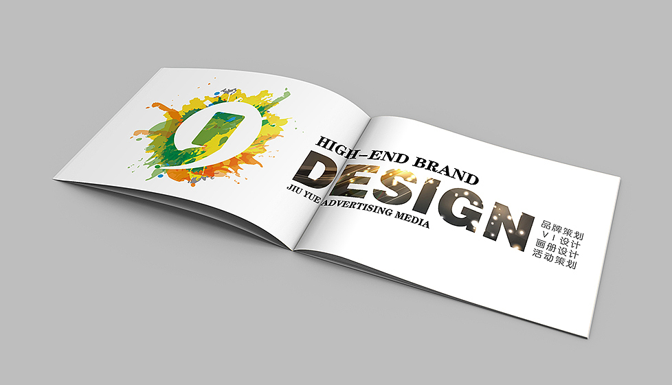 传媒标志设计和应用