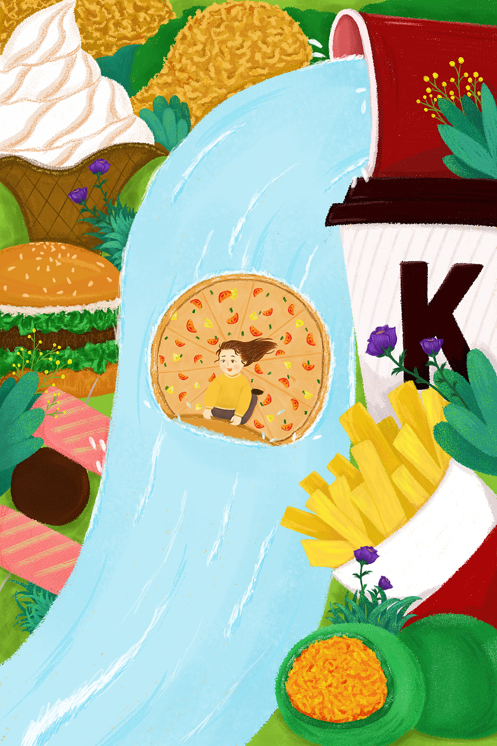 產(chǎn)品插畫設(shè)計（圖ZMjE0MDA5NTUy） - 商業(yè)插畫 - 站酷設(shè)計師吉珥原創(chuàng)素材 - 站酷ZCOOL