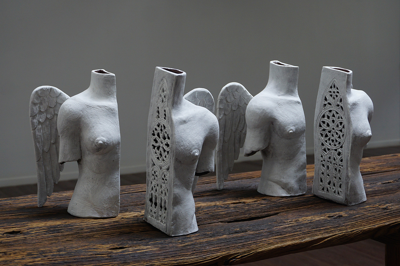 陶瓷雕塑-窄门（图ZMTcwMjQ5NDMy） - 雕塑 - 站酷设计师培培打钟原创素材 - 站酷ZCOOL