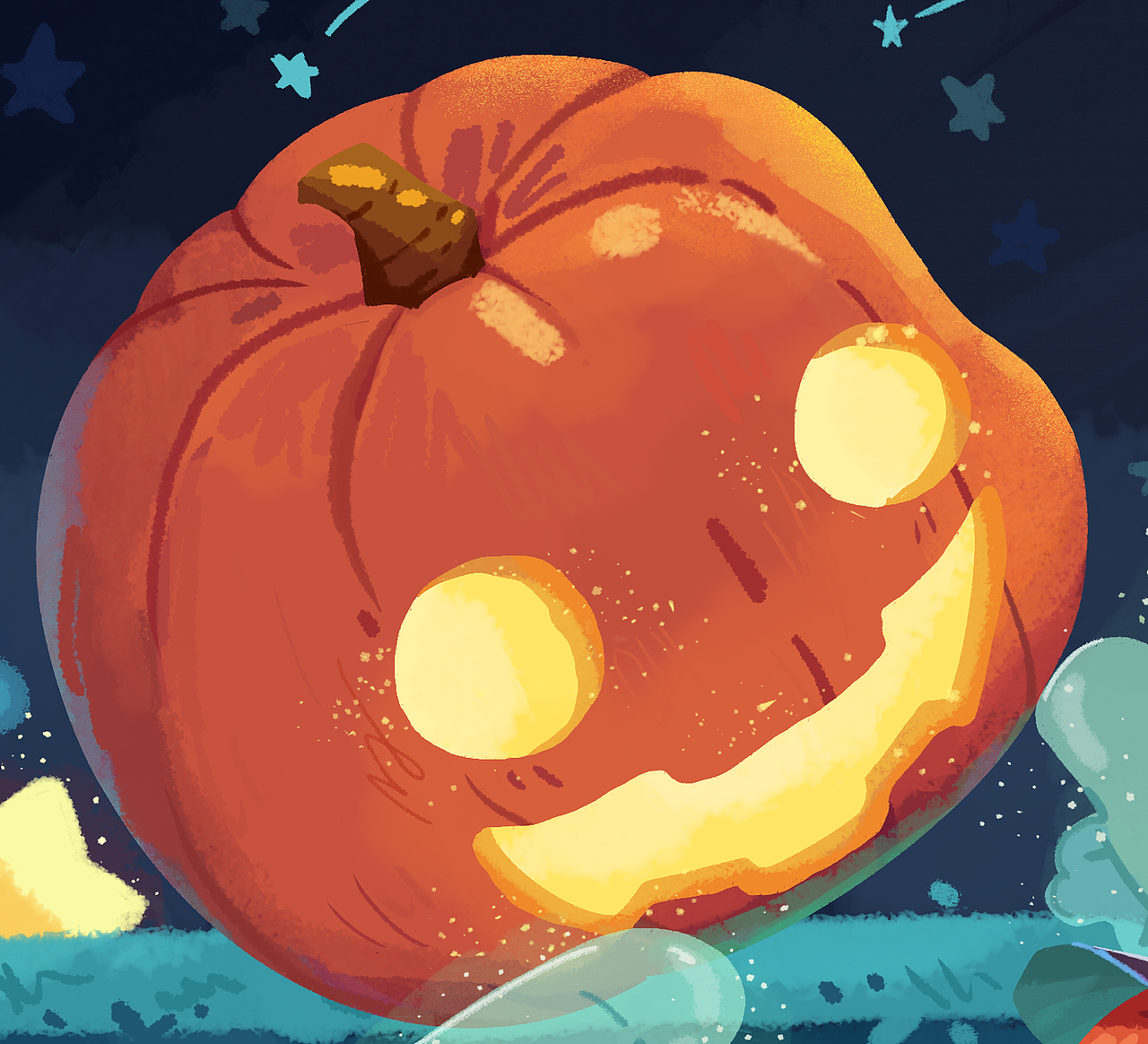 万圣节插图（图ZMjc1OTIzMjgw） - 绘本 - 站酷设计师航航航Amor原创素材 - 站酷ZCOOL